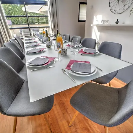 La Grange Emnitan - Maison De Moderne Pour 12p Fêtes Interdites Villa