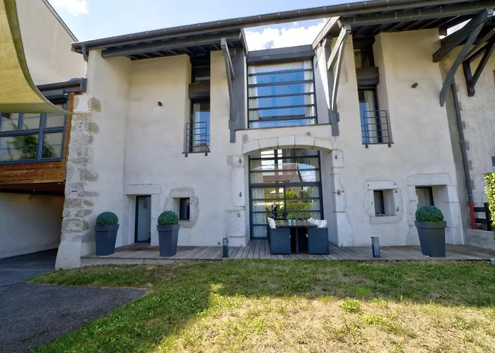 La Grange Emnitan - Maison De Moderne Pour 12p Fetes Interdites Villa Saint-Genis-Pouilly
