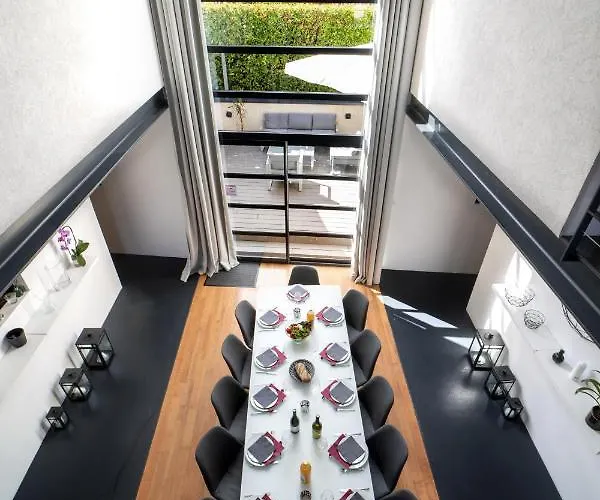 La Grange Emnitan - Maison De Moderne Pour 12p Fetes Interdites