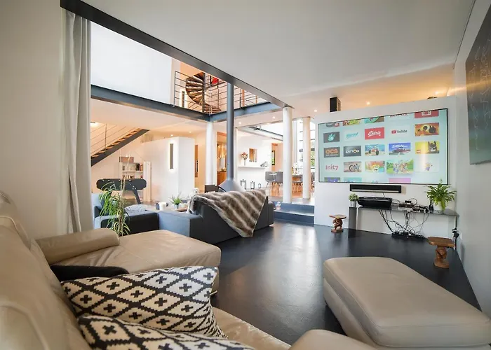 La Grange Emnitan - Maison De Moderne Pour 12p Fetes Interdites Villa