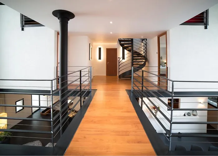 La Grange Emnitan - Maison De Moderne Pour 12p Fetes Interdites Villa